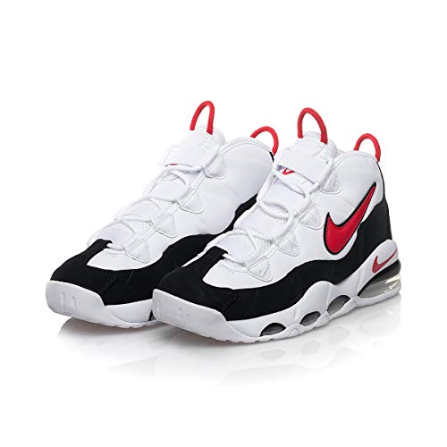 Nike Air Max Uptempo '95 (White/University Red-Black 10)