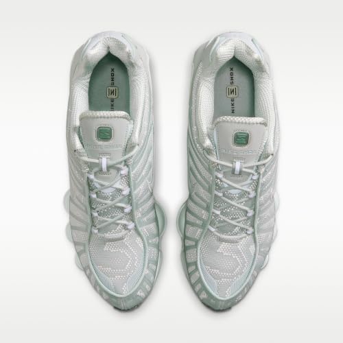 Nike Shox TL Men's Shoes (Light Silver/Newsprint/Light Silver) Size 9.5