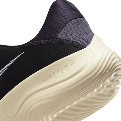 Nike Flex Experience RN 11 NN, Men's Training Shoe, Black/Indigo Haze-Gridiron-Coconut Milk, 44.5 EU, 10.5 UK, Black Indigo Haze Gridiron Coconut Milk, 9.5 UK