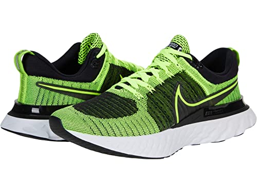 Nike Men's React Infinity Run FK 2 Trainers, Volt Volt Black, 40 EU