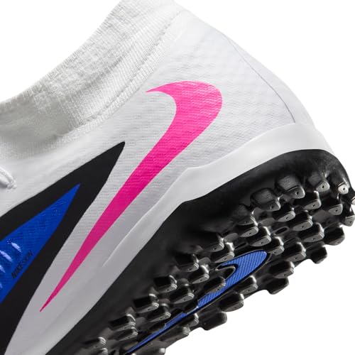 Nike Phantom 6 High Academy Turf Soccer Shoes (Racer Blue/White/Pink Blast) Size 6.5