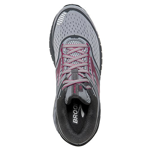 Brooks Womens Ariel '18 - Grey/Grey/Pink - 9.0 - B Medium