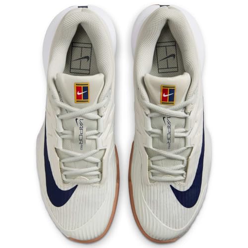 Nike Vapor Pro 3 Women's Hard Court Tennis Shoes (FZ2158-100, Summit White/Light Bone/Phantom/Binary Blue) Size 8.5