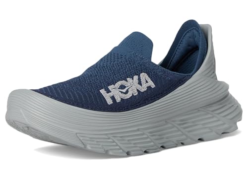 Hoka Unisex Restore TC Varsity Navy/Stellar Grey Men's 6, Women's 7 Medium
