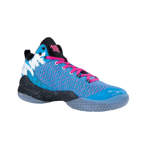 PEAK High Top Mens Basketball Shoes Streetball Master Breathable Non Slip Outdoor Sneakers Cushioning Workout Shoes for Fitness