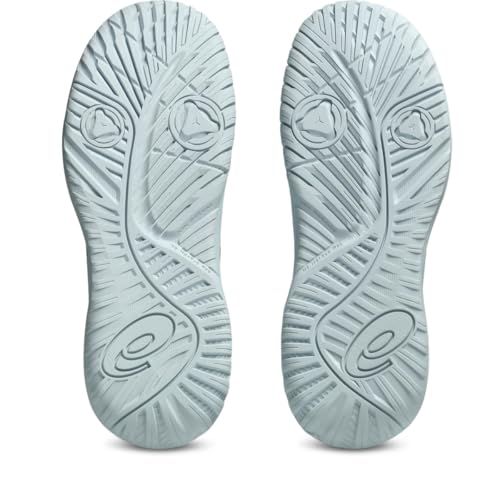 ASICS Kid's Gel-Resolution X Grade School Tennis Shoes, 7, Sky/Grey Blue