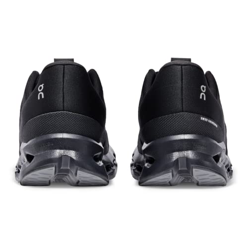 On Womens, Cloudsurfer All Black, 10 Medium