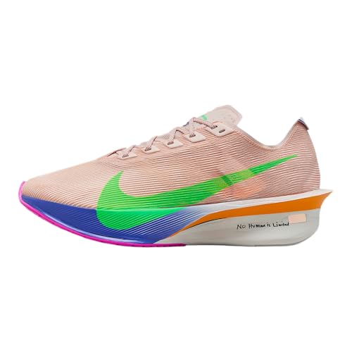 Nike Vaporfly 4 "Eliud Kipchoge Women's Road Racing Shoes (Silt Red/Fire Pink/Bright Ceramic/Green Shock) Size 6