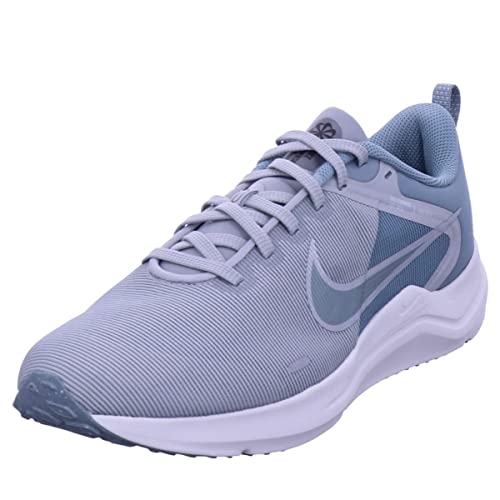 Nike Men's Downshifter 12 Athletic Training Shoes (Light Smoke Grey/Metallic Cool Grey, us_Footwear_Size_System, Adult, Men, Numeric, Medium, Numeric_13)