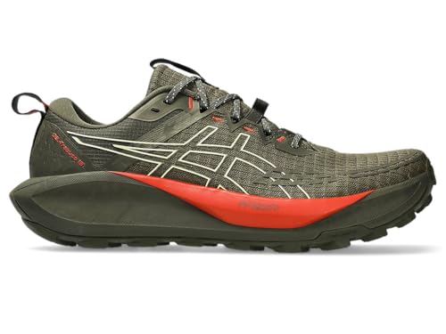 ASICS Men's Gel-Trabuco 13Sneaker, Brown Stone Wheat Yellow, 7 US