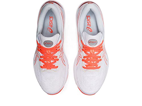 ASICS Women's Gel-Cumulus 23 Running Shoes, 10, White/Sky