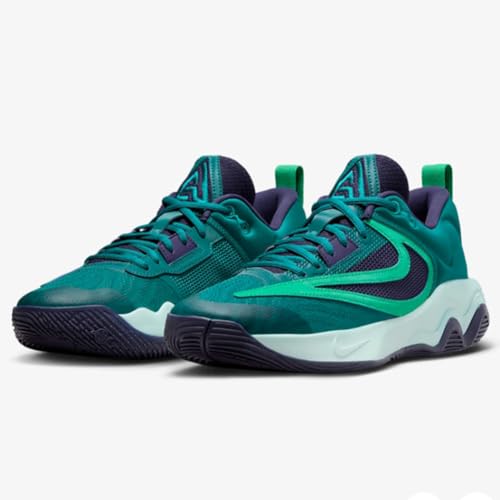Nike Giannis Immortality 3 Basketball Shoes (DZ7533-301, GEODE Teal/Purple Ink/Jade ICE/Stadium Green) Size 12