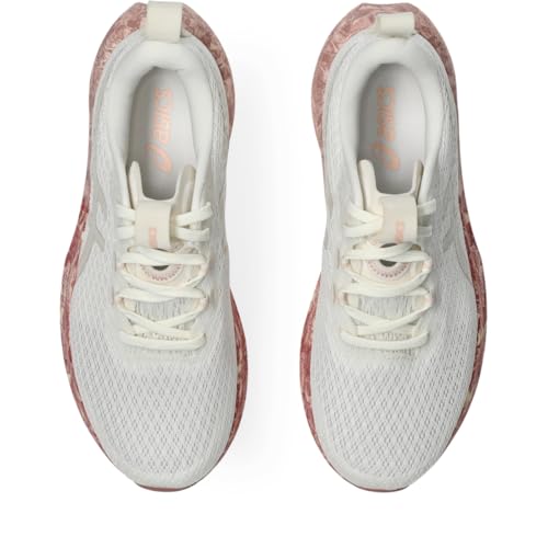 ASICS Women's Noosa TRI 16 Running Shoes, 9.5, Cream/Breeze