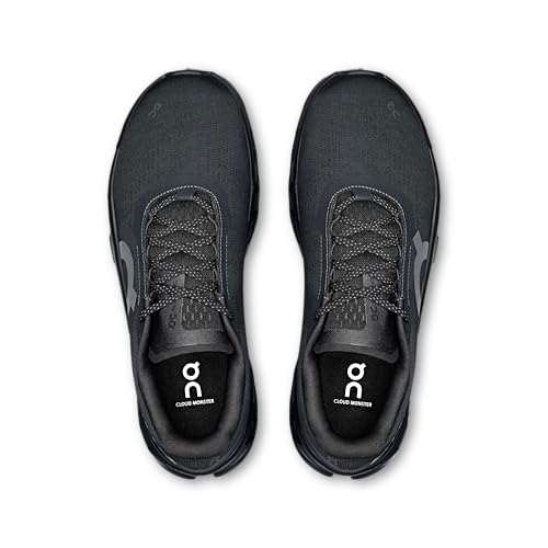 On Men's Cloudmonster 1, Black | Black, 11.5 Medium US