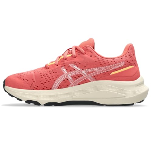 ASICS, Unisex Kids, GT-1000 13 Grade School (Little Kid/Big Kid), Dark Pink Clay/White, 7 Medium, Big Kid