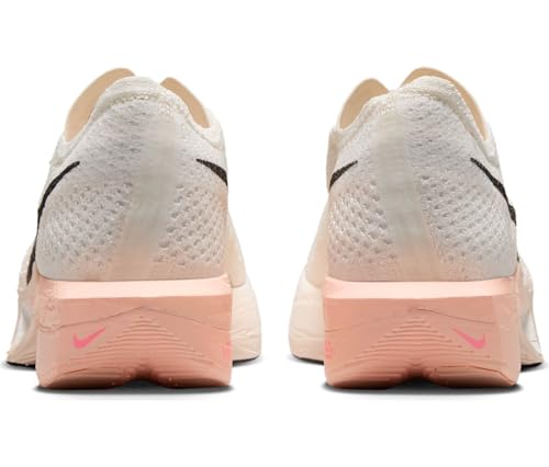 Nike Women's Vaporfly 3 Competition Running Shoes, Sail Black Crimson Tint Guava Ice, 10