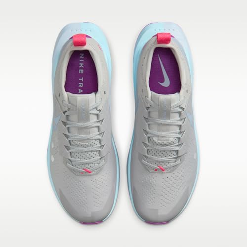 Nike Zegama 2 Men's Trail Running Shoes (Photon Dust/Glacier Blue/Hyper Pink/Hydrogen Blue) Size 13