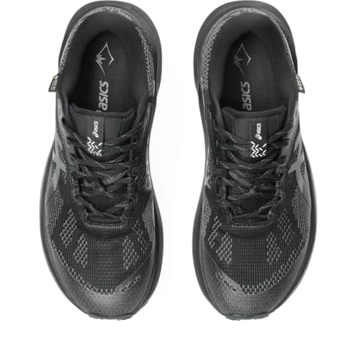 ASICS Women's Trabuco 14 GTX Trail Running Shoes, 9, Black/Graphite Grey