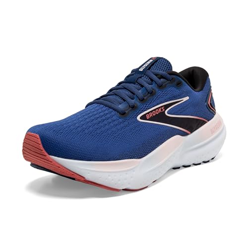 Brooks Women’s Glycerin 21 Neutral Running Shoe - Blue/ICY Pink/Rose - 6.5 Medium