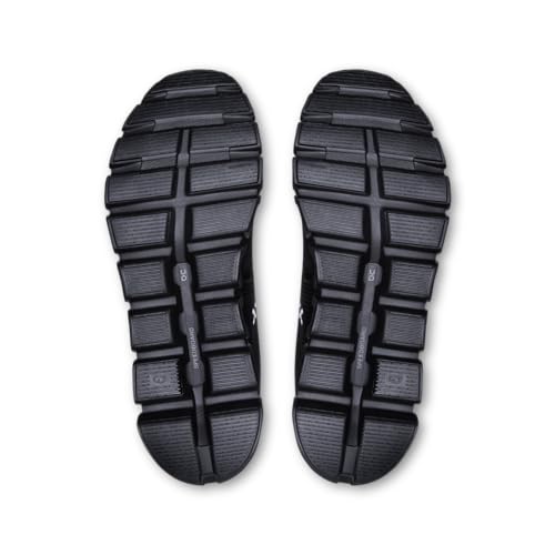 On Men's Cloud 6 WP Sneakers, Black/Black, 8.5 Medium US