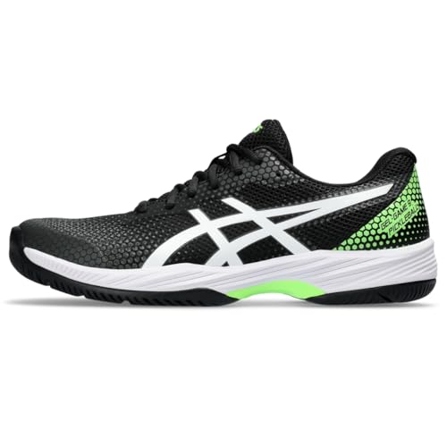 ASICS Men's Gel-Game 9 Pickleball Tennis Shoe, 8, Black/White