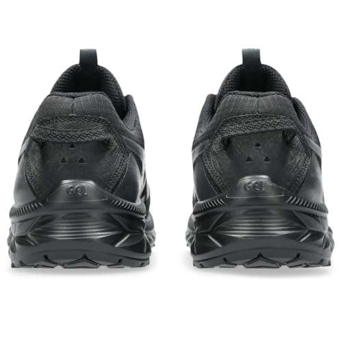 ASICS Women's Gel-Venture 10 Running Shoes, 8, Black/Graphite Grey