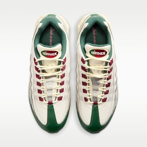 Nike Air Max 95 "Big Bubble SE Men's Shoes (Phantom/Fir/Alabaster/Team Red) Size 9
