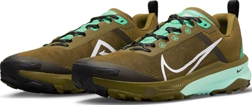 Nike React Terra Kiger 9 Adult DR2693-300 (Olive Flak/White-SPRIN), Size 9.5