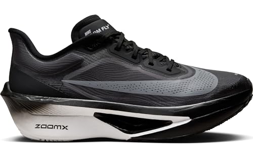 Nike Zoom Fly 6 Women's Road Racing Shoes (FN8455-001, Black/Light Smoke Grey/White) Size