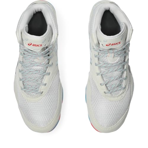 ASICS Women's MATBLAZER Wrestling Shoes, 9.5, White/Pure Silver