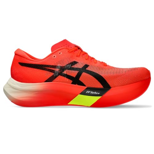 ASICS Unisex METASPEED Sky 3 Running Shoe, 7M / 8.5W, Sunrise RED/Black