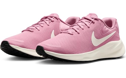 Nike Women's Revolution 7 Sneaker, Elemental Pink Sail Anthracite, 7.5 US