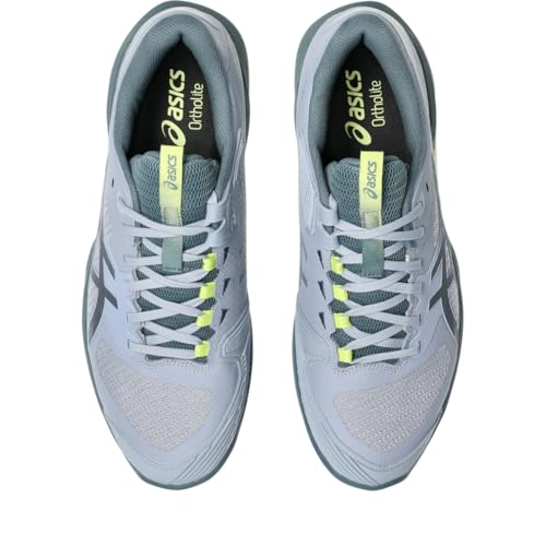 ASICS Men's Solution Speed FF 4 Clay Tennis Shoes, 10.5, Grey Blue/IRONCLAD