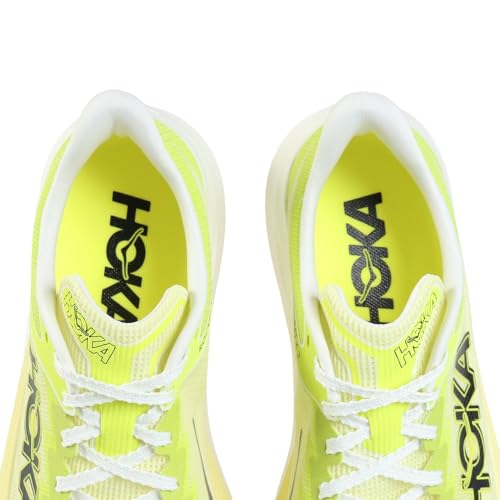 Hoka Unisex Rocket X 3 Sneaker, Sunlight/Neon Citrus, 9 US Men