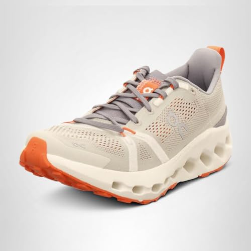 On, Women's, Cloudsurfer Trail, Fossil/Ivory, 10, Medium