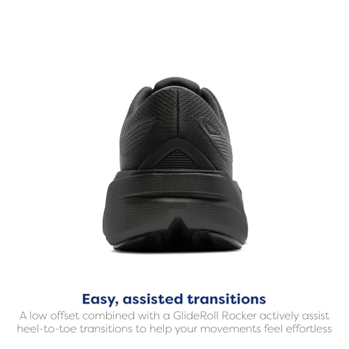 Brooks Women’s Ghost Max 3 Neutral Running & Walking Shoe - Black/Black/Ebony - 9 Medium