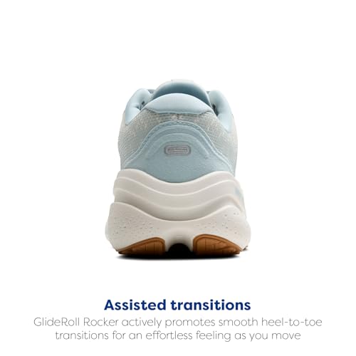 Brooks Women’s Ghost Max 2 Neutral Running & Walking Shoe - Coconut Milk/Winter Sky - 7 Medium
