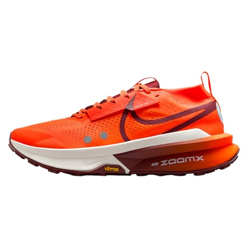 Nike Zegama 2 Men's Trail Running Shoes (Hyper Crimson/Glacier Blue/Sail/Dark Team Red) Size 7.5