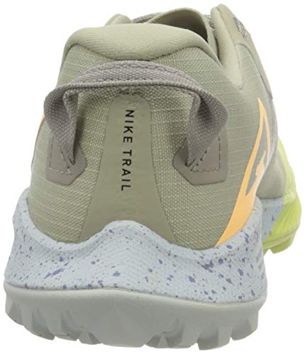 NIKE Women's WMNS Wildhorse 6 Running Shoes, Stone Melon Tint Enigma Stone Limelight, 7.5 UK