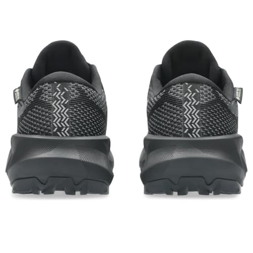 ASICS Women's Trabuco 14 GTX Trail Running Shoes, 9, Black/Graphite Grey