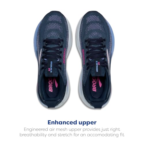 Brooks Women’s Adrenaline GTS 25 Supportive Running & Walking Shoe - Spellbound/Blazing Bell/Pink - 9 Medium