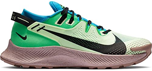 Pegasus Trail 2, Men's Trail Running Shoes (CK4305-700) Green, Size: 10