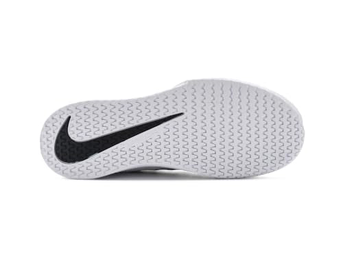 Nike Women's Vapor Lite 3 Hard Court Tennis Shoes, White/Black, 8