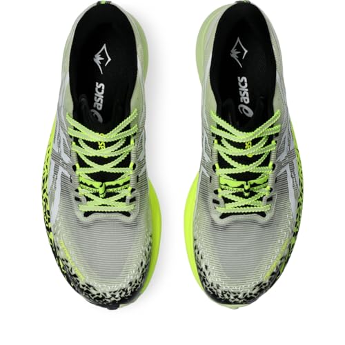 ASICS Unisex METAFUJI Trail Running Shoes, 4M / 5.5W, Cool Matcha/Black