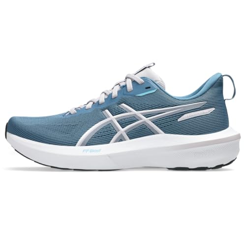 ASICS Women's GT-1000 14 Running Shoes, 8.5, Winter SEA/White