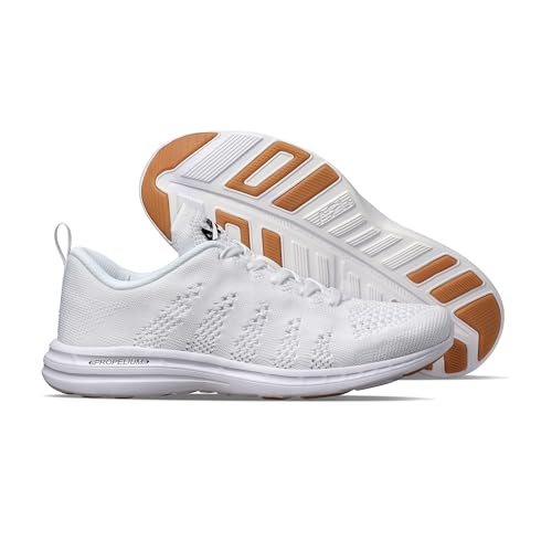 APL Athletic Propulsion Labs, Men's, Techloom Pro, White/Black/Gum 1, 11.5, Medium