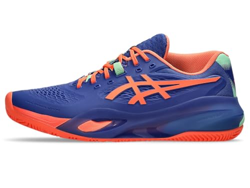 ASICS Men's Gel-Resolution X PadelSneaker, Dark Cobalt Vivid Coral, 7.5 US