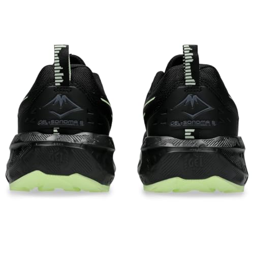 ASICS Men's Gel-Sonoma 8 Running Shoes, 10, Black/Illuminate Yellow