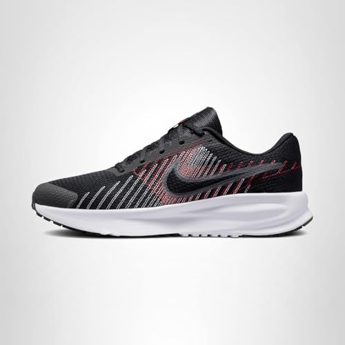 Nike Men's Run Defy Road Running Shoes, Black/Cool Grey-University Red-White, 9