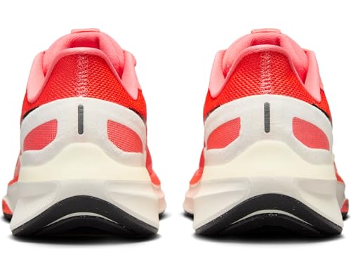 Nike Structure 25 Women's Road Running Shoes (DJ7884-800, Magic Ember/Sail/Apricot Agate/White) Size 8